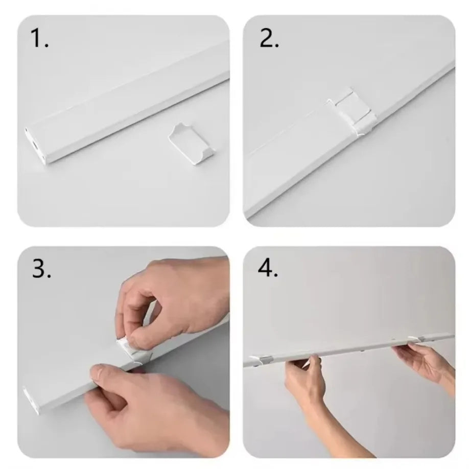 Lampe LED à 4 Spots avec capteur de mouvement